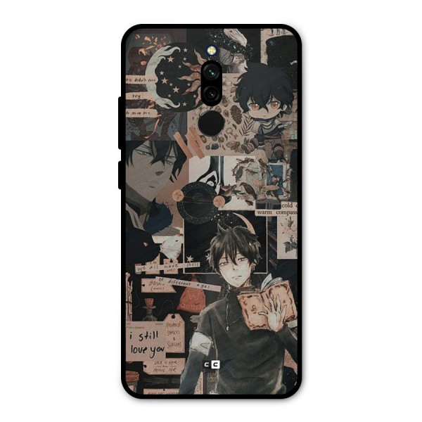 Yuno Collage Metal Back Case for Redmi 8