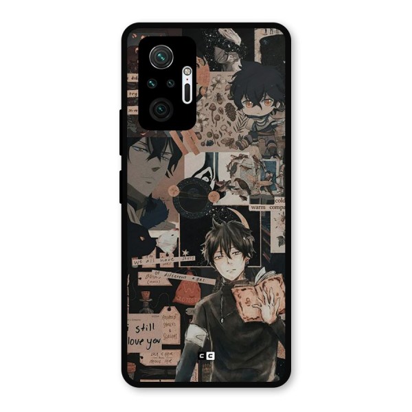 Yuno Collage Metal Back Case for Redmi Note 10 Pro