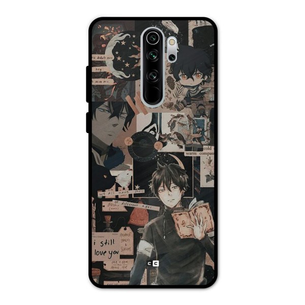 Yuno Collage Metal Back Case for Redmi Note 8 Pro