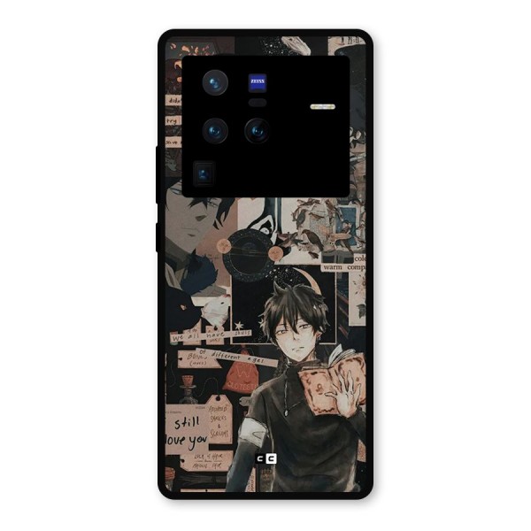 Yuno Collage Metal Back Case for Vivo X80 Pro