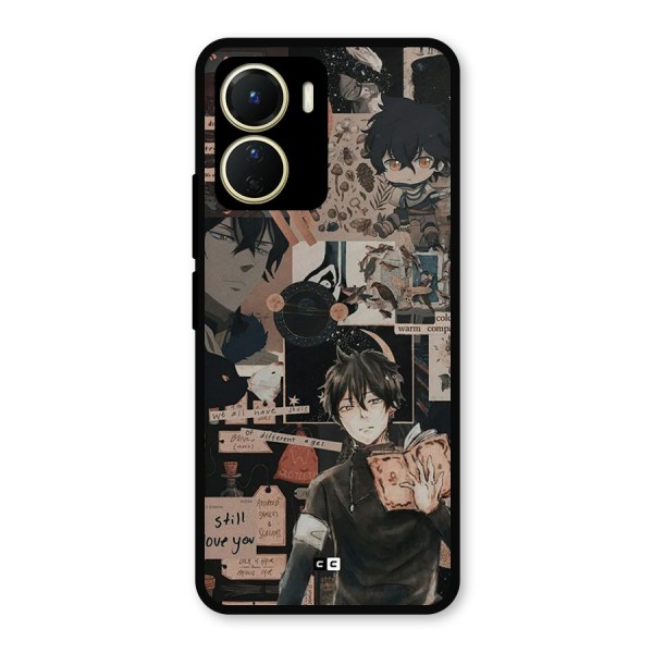 Yuno Collage Metal Back Case for Vivo Y16