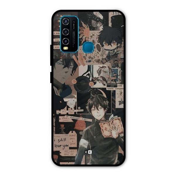 Yuno Collage Metal Back Case for Vivo Y50