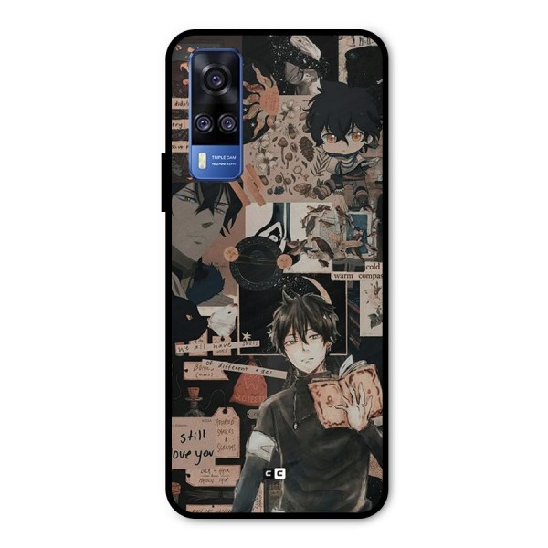 Yuno Collage Metal Back Case for Vivo Y51A