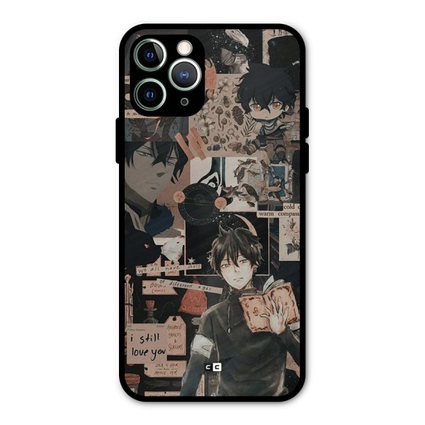 Yuno Collage Metal Back Case for iPhone 11 Pro Max