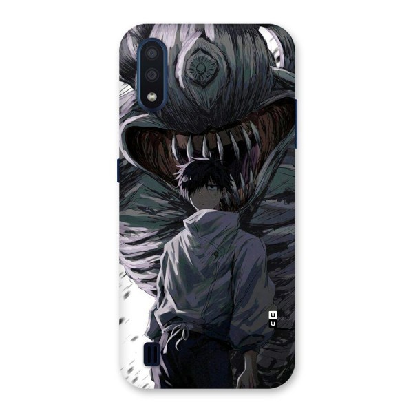 Yuta Strongest Curse User Back Case for Galaxy M01