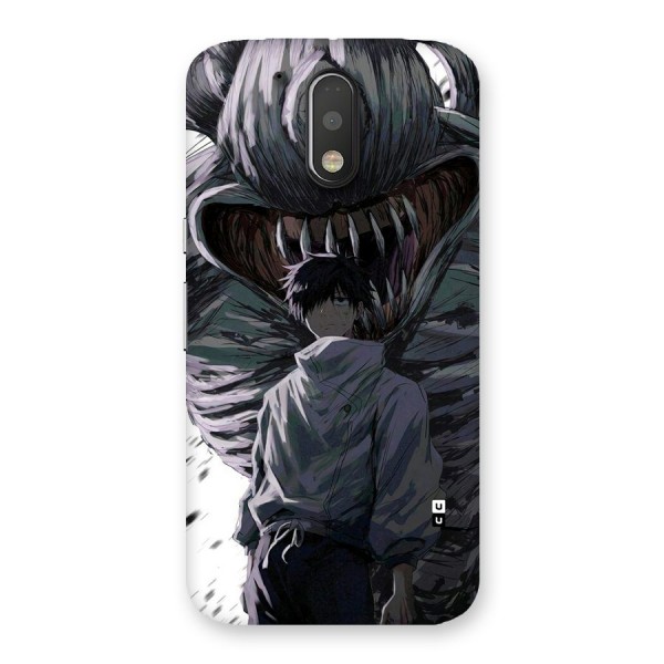 Yuta Strongest Curse User Back Case for Moto G4 Plus
