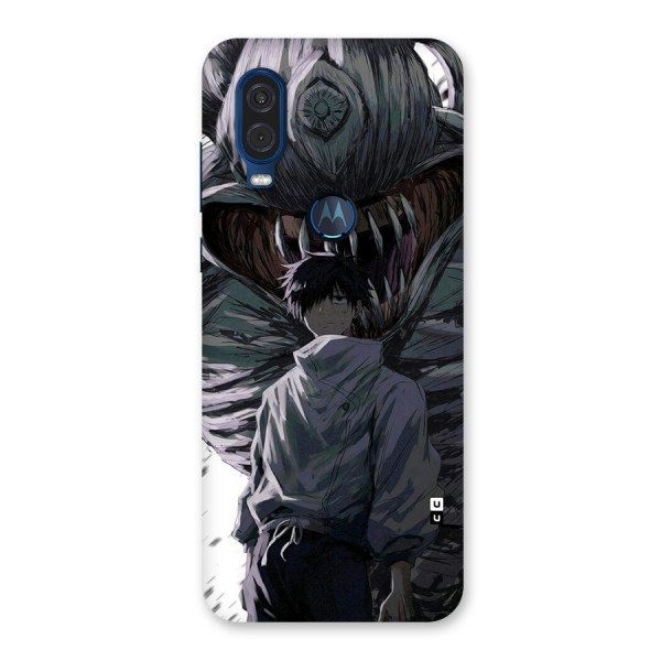 Yuta Strongest Curse User Back Case for Motorola One Vision