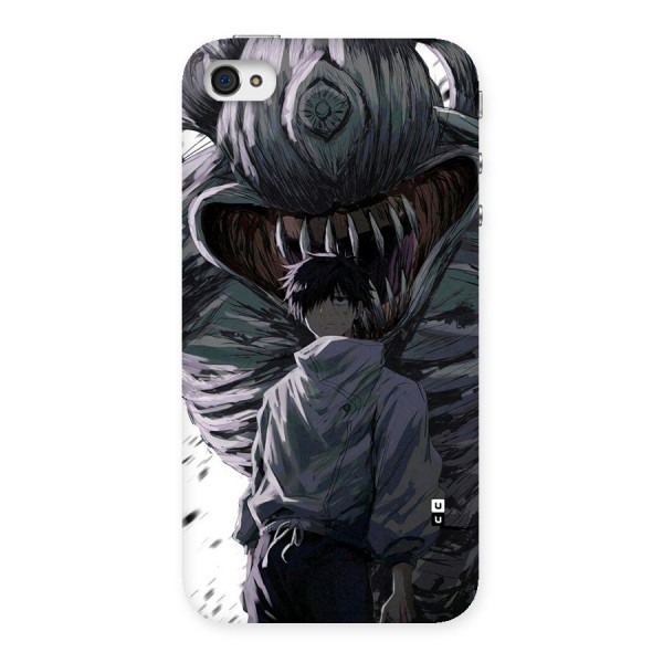 Yuta Strongest Curse User Back Case for iPhone 4 4s