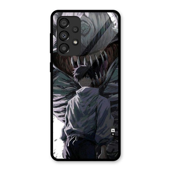 Yuta Strongest Curse User Glass Back Case for Galaxy A33 5G