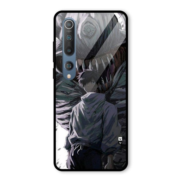 Yuta Strongest Curse User Glass Back Case for Mi 10