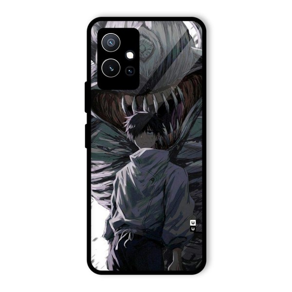 Yuta Strongest Curse User Glass Back Case for Vivo iQOO Z6