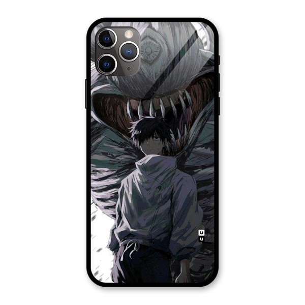 Yuta Strongest Curse User Glass Back Case for iPhone 11 Pro Max