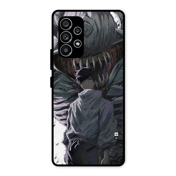 Yuta Strongest Curse User Metal Back Case for Galaxy A53 5G