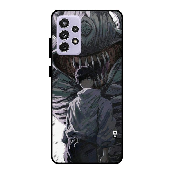 Yuta Strongest Curse User Metal Back Case for Galaxy A72