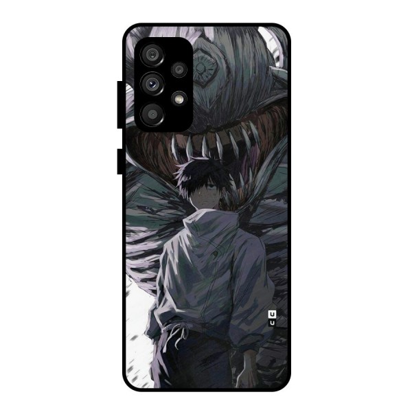 Yuta Strongest Curse User Metal Back Case for Galaxy A73 5G