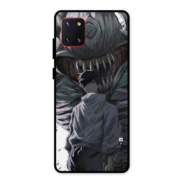 Yuta Strongest Curse User Metal Back Case for Galaxy Note 10 Lite
