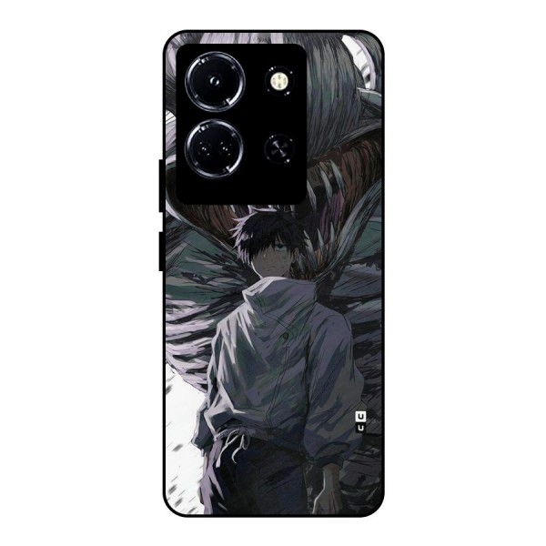 Yuta Strongest Curse User Metal Back Case for Infinix Note 30 5G