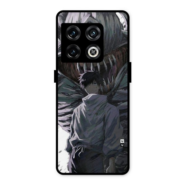 Yuta Strongest Curse User Metal Back Case for OnePlus 10 Pro 5G