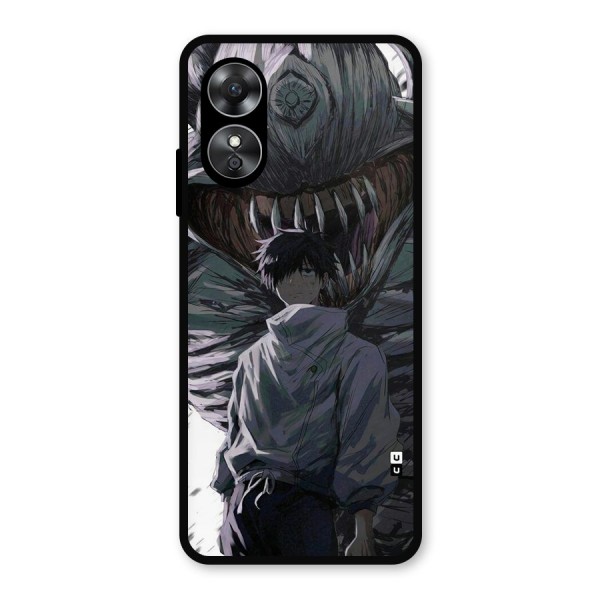 Yuta Strongest Curse User Metal Back Case for Oppo A17