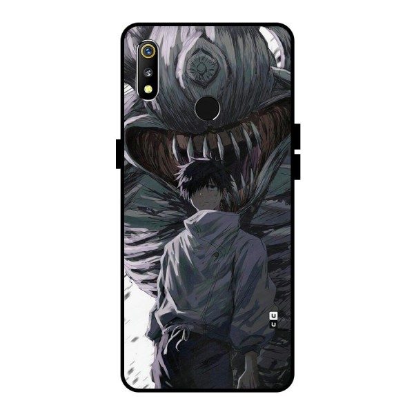 Yuta Strongest Curse User Metal Back Case for Realme 3