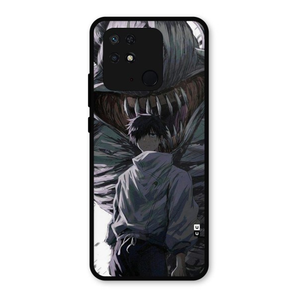 Yuta Strongest Curse User Metal Back Case for Redmi 10 Power