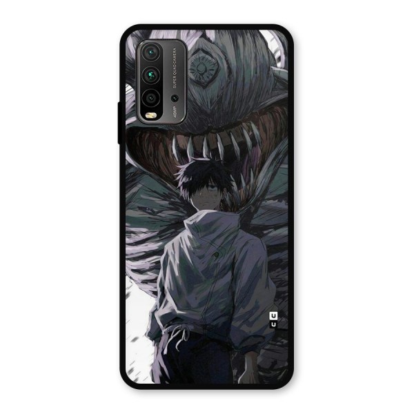 Yuta Strongest Curse User Metal Back Case for Redmi 9 Power