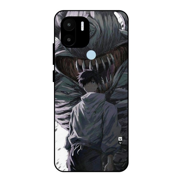 Yuta Strongest Curse User Metal Back Case for Redmi A1 Plus