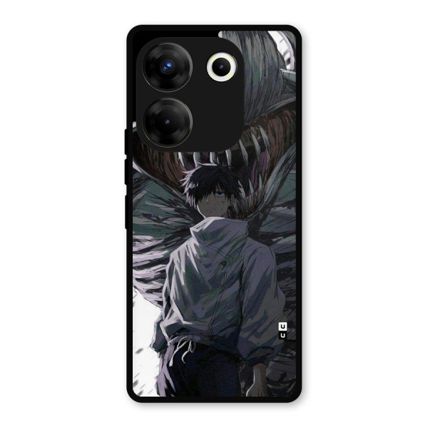 Yuta Strongest Curse User Metal Back Case for Tecno Camon 20