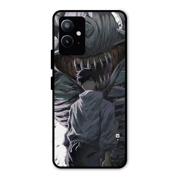 Yuta Strongest Curse User Metal Back Case for Vivo T1 5G