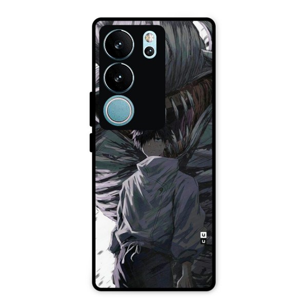 Yuta Strongest Curse User Metal Back Case for Vivo V29