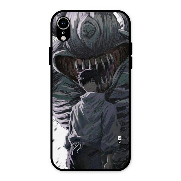 Yuta Strongest Curse User Metal Back Case for iPhone XR