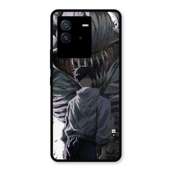 Yuta Strongest Curse User Metal Back Case for iQOO Neo 6 5G