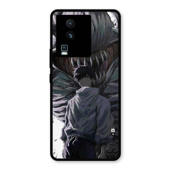 Yuta Strongest Curse User Metal Back Case for iQOO Neo 7