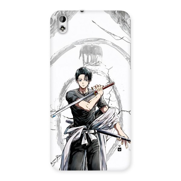 Yuta With Katana Back Case for Desire 816