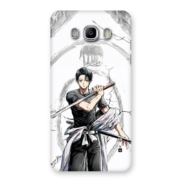 Yuta With Katana Back Case for Galaxy J5 2016