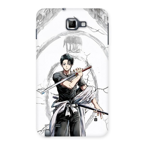 Yuta With Katana Back Case for Galaxy Note