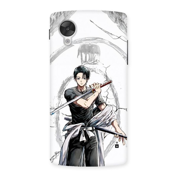Yuta With Katana Back Case for Google Nexus 5