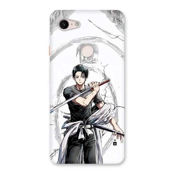 Yuta With Katana Back Case for Google Pixel 3 XL