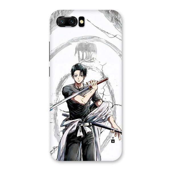 Yuta With Katana Back Case for Honor 10