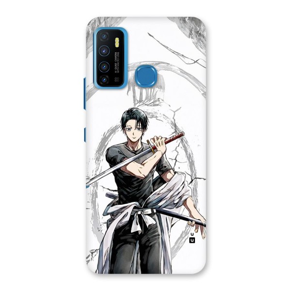 Yuta With Katana Back Case for Infinix Hot 9