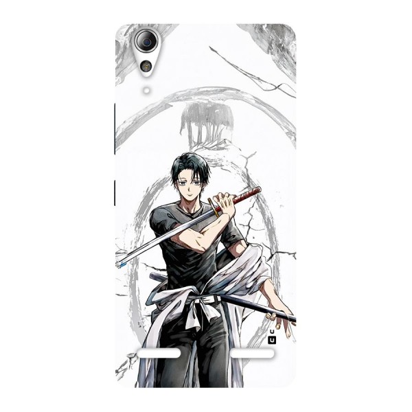 Yuta With Katana Back Case for Lenovo A6000 Plus