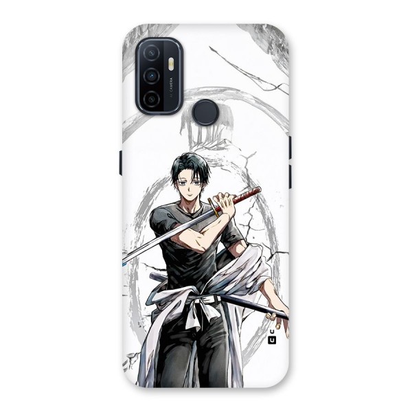 Yuta With Katana Back Case for Oppo A32
