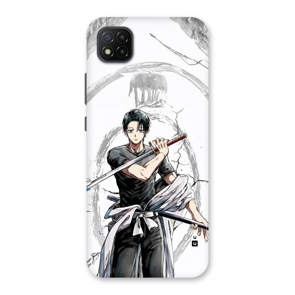 Yuta With Katana Back Case for Poco C3