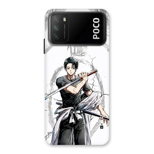 Yuta With Katana Back Case for Poco M3