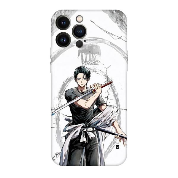 Yuta With Katana Back Case for iPhone 13 Pro Max