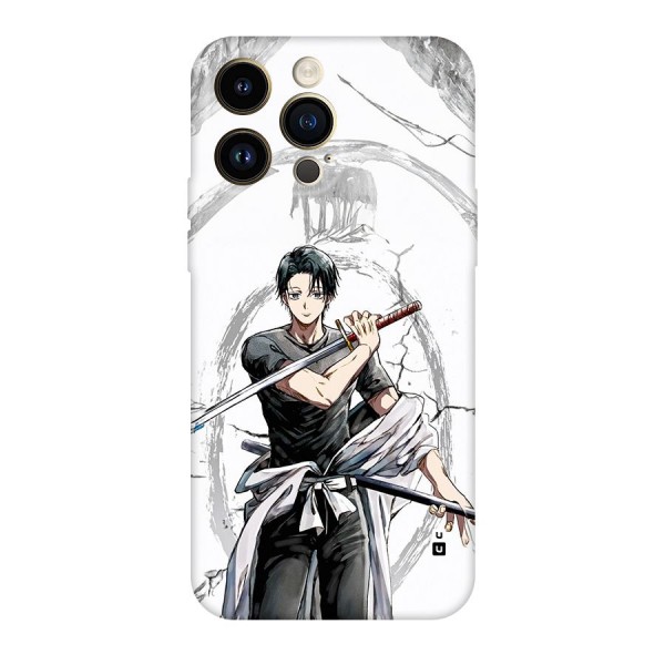 Yuta With Katana Back Case for iPhone 14 Pro Max