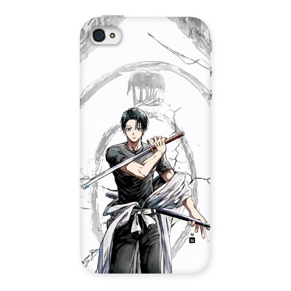 Yuta With Katana Back Case for iPhone 4 4s