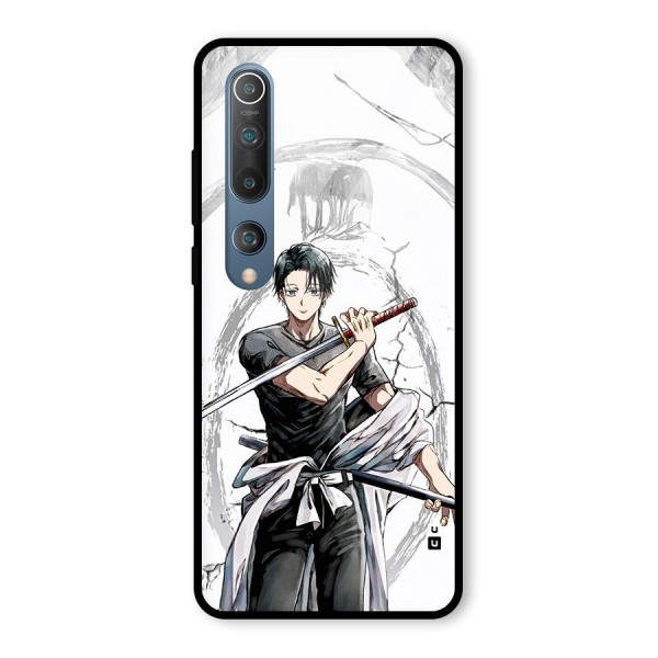 Yuta With Katana Glass Back Case for Mi 10