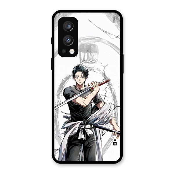 Yuta With Katana Glass Back Case for OnePlus Nord 2 5G
