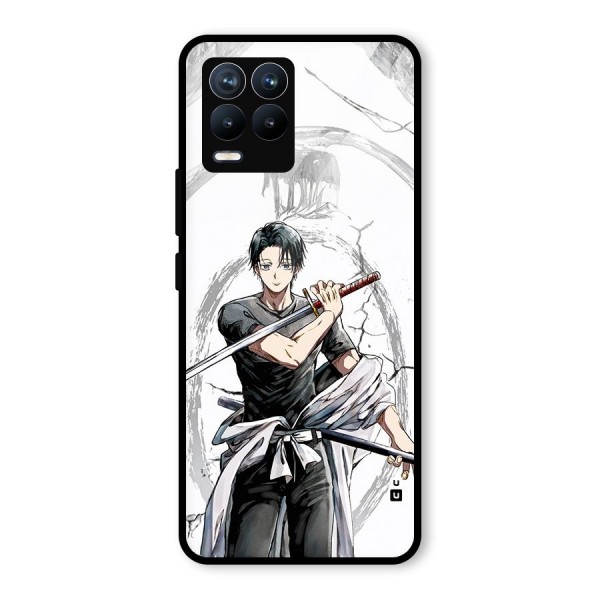 Yuta With Katana Glass Back Case for Realme 8 Pro